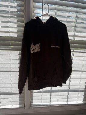 Lonely ghost brown hoodie